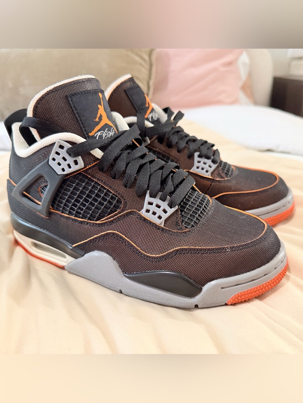 Air Jordan 4 Retro "Starfish" (Style Code: CW7183-100).
